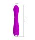 PRETTY LOVE GLORIA VIBRADOR CONEJO RECARGABLE IMPERMEABLE MORADO