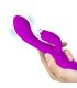 PRETTY LOVE GLORIA VIBRADOR CONEJO RECARGABLE IMPERMEABLE MORADO