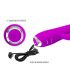 PRETTY LOVE GLORIA VIBRADOR CONEJO RECARGABLE IMPERMEABLE MORADO