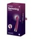 SATISFYER SPINNING G SPORT 1 VIBRADOR ROTADOR ROJO