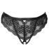 LIVCO CORSETTI FASHION OKSURIN PANTY CROTCHLESS NEGRO S M