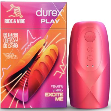 DUREX TOY MASTURBADOR VIBRADOR RIDE VIBE