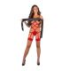 LIVCO CORSETTI FASHION THIARA LC 20213 SET BODY MEDIAS ROJA S M