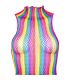 LEG AVENUE TOP DE REJILLA MULTICOLOR