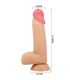 PRETTY LOVE SLIDING SKIN SERIES DILDO REALaSTICO CON VENTOSA PIEL DESLIZANTE 206 CM