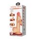 PRETTY LOVE SLIDING SKIN SERIES DILDO REALaSTICO CON VENTOSA PIEL DESLIZANTE 206 CM