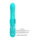 PRETTY LOVE VIBRADOR RABBIT MULTIFUNCIaN 4 EN 1 MARIPOSA VERDE AGUA