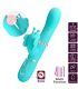 PRETTY LOVE VIBRADOR RABBIT MULTIFUNCIaN 4 EN 1 MARIPOSA VERDE AGUA