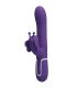 PRETTY LOVE VIBRADOR RABBIT MULTIFUNCIaN 4 EN 1 MARIPOSA MORADO