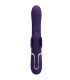 PRETTY LOVE VIBRADOR RABBIT MULTIFUNCIaN 4 EN 1 MARIPOSA MORADO