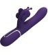 PRETTY LOVE VIBRADOR RABBIT MULTIFUNCIaN 4 EN 1 MARIPOSA MORADO