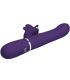 PRETTY LOVE VIBRADOR RABBIT MULTIFUNCIaN 4 EN 1 MARIPOSA MORADO