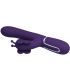 PRETTY LOVE VIBRADOR RABBIT MULTIFUNCIaN 4 EN 1 MARIPOSA MORADO