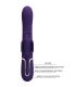 PRETTY LOVE VIBRADOR RABBIT MULTIFUNCIaN 4 EN 1 MARIPOSA MORADO