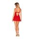 OBSESSIVE INGRIDIA CHEMISE TANGA ROJO XS S