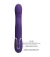 PRETTY LOVE ZALIN VIBRADOR RABBIT PERLAS 4 EN 1 MORADO