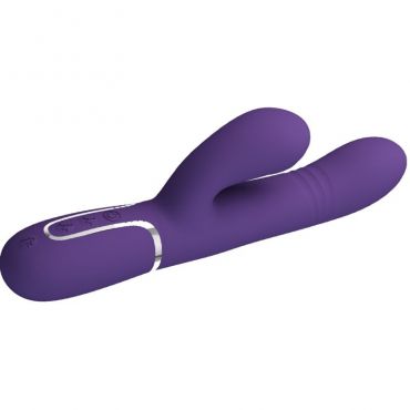 PRETTY LOVE VIBRADOR PUNTO G MULTIFUNCIaN MORADO