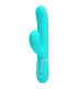 PRETTY LOVE PERLITA VIBRADOR PUNTO G 3 EN 1 MULTIFUNCIaN VERDE AGUA