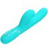 PRETTY LOVE PERLITA VIBRADOR PUNTO G 3 EN 1 MULTIFUNCIaN VERDE AGUA