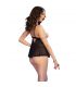 CHILIROSE CR 4715 SET BABYDOLL CUATRO PIEZAS NEGRO S