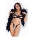 CHILIROSE CR 4687 SET DOS PIEZAS CROTCHLESS NEGRO S