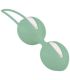 FUN FACTORY SMARTBALLS DUO BOLAS PELVICAS BLANCO VERDE PISTACHO