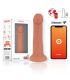 ONINDER LARGE BOGOTa DILDO VIBRADOR 9 VELOCIDADES NATURAL 22 CM O 45 CM APP GRATUITA