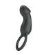 PRETTY LOVE TRAE ANILLO VIBRADOR CON ESTIMULADOR NEGRO