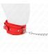 KINK COLLAR CON CORREA 65 CM CON RESTRICCIONES ROJO AJUSTABLE 36 42 CM X 55 CM