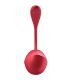 SATISFYER SHINY PETAL ESTIMULADOR PUNTO G CONTROL REMOTO ROJO APP GRATUITA