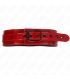 KINK COLLAR AJUSTABLE ROJO VINO 375 495 CM X 5 CM