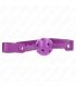 KINK MORDAZA DE BOLA 45 CM TRANSPIRABLE MORADO 65 x 25 CM