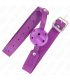 KINK MORDAZA DE BOLA 45 CM TRANSPIRABLE MORADO 65 x 25 CM