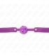 KINK MORDAZA DE BOLA 45 CM TRANSPIRABLE MORADO 65 x 25 CM