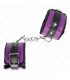 KINK MUaEQUERAS FORRADAS PREMIUM NEGRO CON CORREA VIOLETA NEGRO AJUSTABLE 17 29 CM X 6 CM