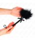 KINK MASAJEADOR DE CUERDA DE NAILON CON PLUMAS PARA COSQUILLAS Y LAZO NEGRO 25 CM