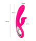 ARMONY DARO VIBRADOR ESTIMULADOR PULL RING FUCSIA