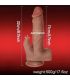 ARMONY DILDO REALISTICO VIBRADOR THRUSTING CON LENGUA ESTIMULADOR EFECTO CALOR 22 CM