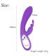 ARMONY BELLA VIBRADOR RABBIT PULL RING VIOLETA