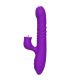 ARMONY FULLY GSPOT VIBRADOR RABBIT CON LENGUA ESTIMULADORA EFECTO CALOR VIOLETA