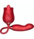 ARMONY DELIGHT FLOWER VIBRADOR BUMPING CON LENGUA ROJO