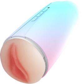 ARMONY MASTURBADOR VIBRADOR DOBLE VAGINA BOCA RAINBOW