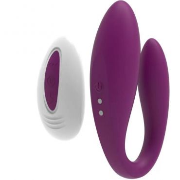 ARMONY KITTY VIBRADOR PARA PAREJAS CONTROL REMOTO VIOLETA