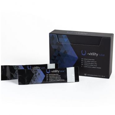 500 COSMETICS U VIRILITY LUBE LUBRICANTE EFECTO FRIO 10 X 5 ML