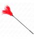 KINK PLUMAS MaLTIPLES PARA COSQUILLAS ROJO 45 CM