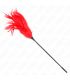 KINK PLUMAS MaLTIPLES PARA COSQUILLAS ROJO 45 CM