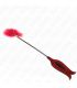 KINK PLUMAS PARA COSQUILLAS CON PALETA FORMA DE ROSA 38 CM