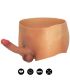 HIDDEN DESIRE ALTER EGO BaXER CON PENE 18 CM NATURAL TALLA L