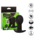 CALEXOTICS ROCK BOTTOM PLUG ANAL 10 VIBRACIONES SILICONA NEGRO