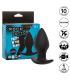 CALEXOTICS ROCK BOTTOM PERFECT PLUG ANAL 10 VIBRACIONES SILICONA NEGRO